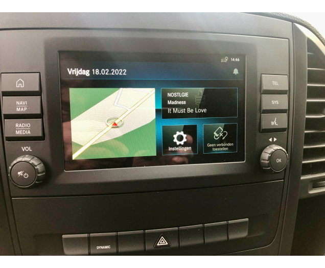 Mercedes-Benz Vito L2 eVito 85 KW Elektrisch*GPS*Carplay*-42%Voordeel Autos Van Asbroeck